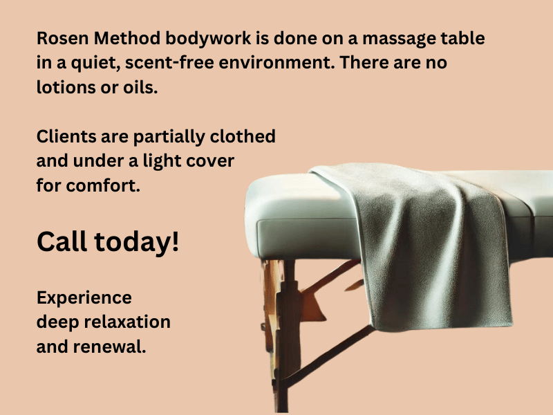 massage table cutout